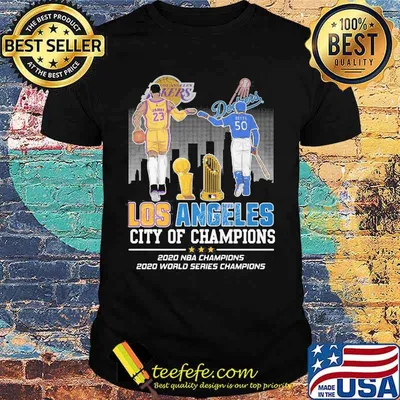 Los angeles city champions baseball world series shirt