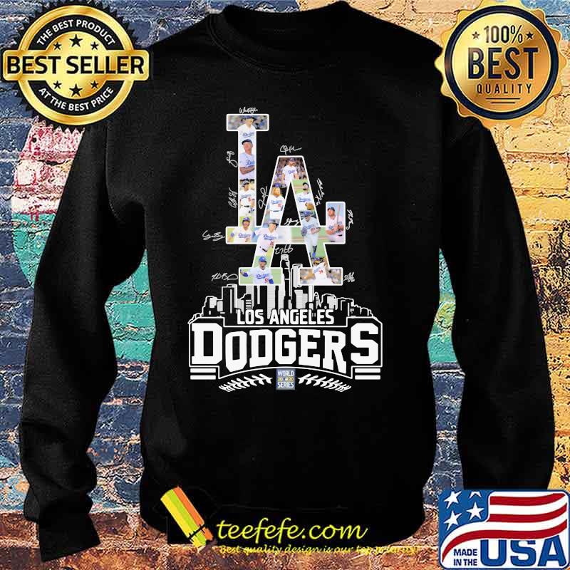 Los angeles dodgers baseball signatures s Sweater Los angeles dodgers baseball signatures s Sweater
