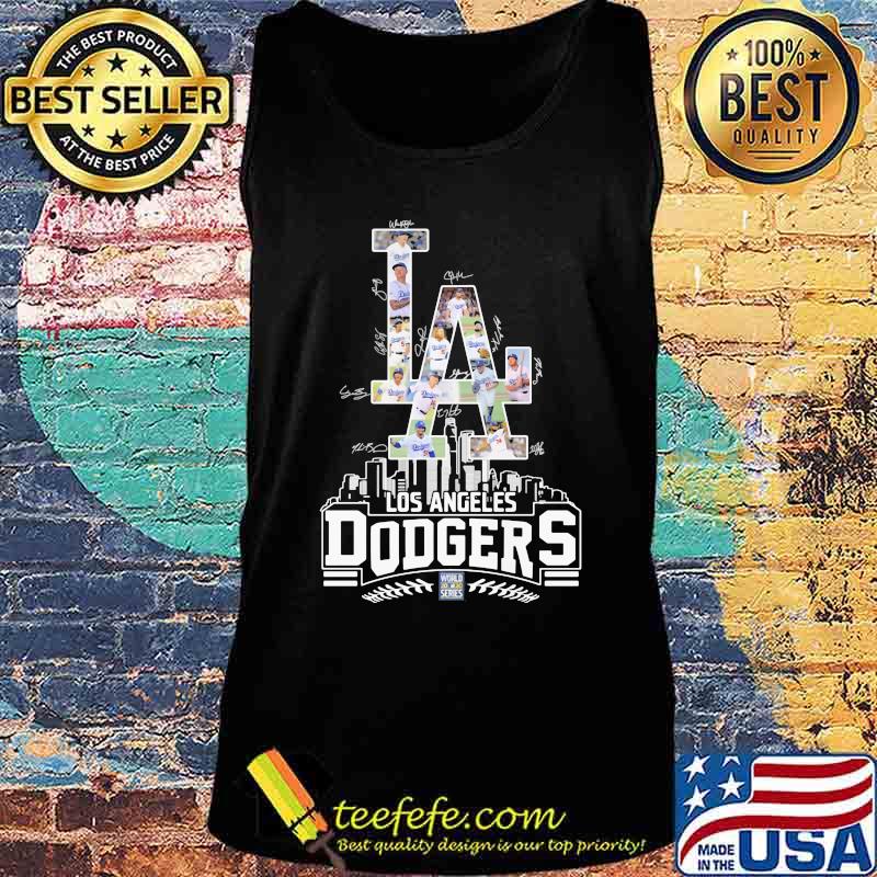 Los angeles dodgers baseball signatures s Tank top Los angeles dodgers baseball signatures s Tank top