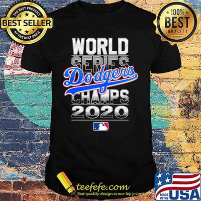 Los angeles dodgers baseball world series champions 2020 shirt
