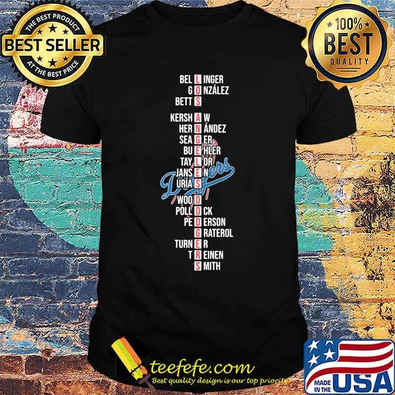 Los angeles dodgers bellinger gonzalez betts baseball shirt Los angeles dodgers bellinger gonzalez betts baseball shirt