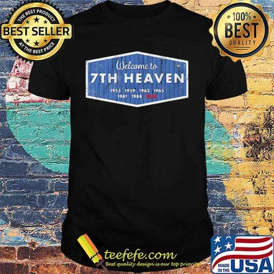 Los angeles dodgers welcome to 7th heaven 2020 shirt