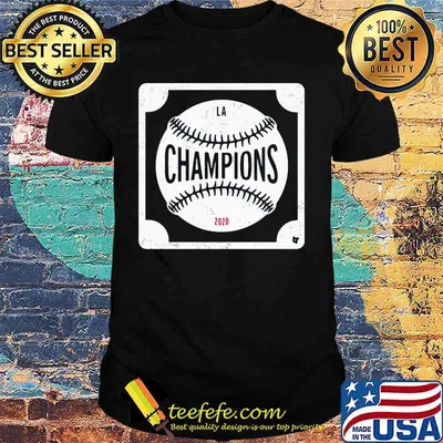 Los angeles dodgers world series 2020 champions baseball logo shirt