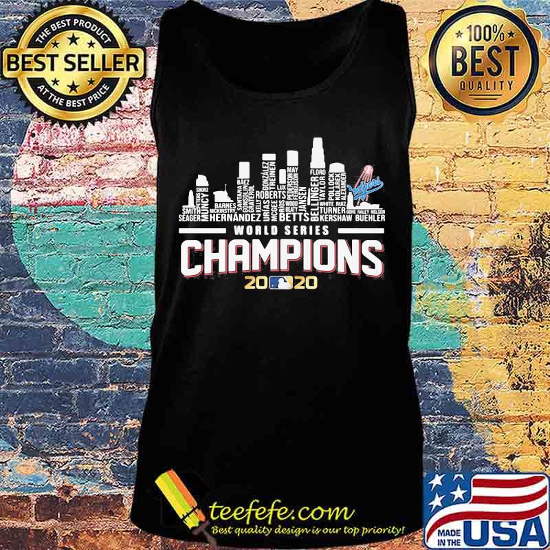 Los angeles dodgers world series champions 2020 baseball s Tank top Los angeles dodgers world series champions 2020 baseball s Tank top
