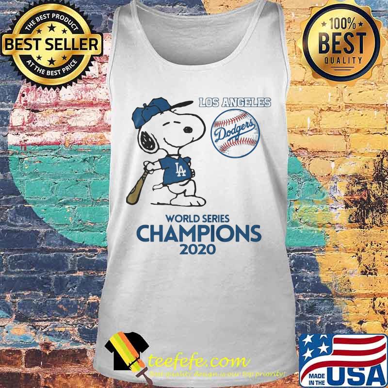 Los angeles dodgers world series champions 2020 baseball snoopy s Tank top Los angeles dodgers world series champions 2020 baseball snoopy s Tank top