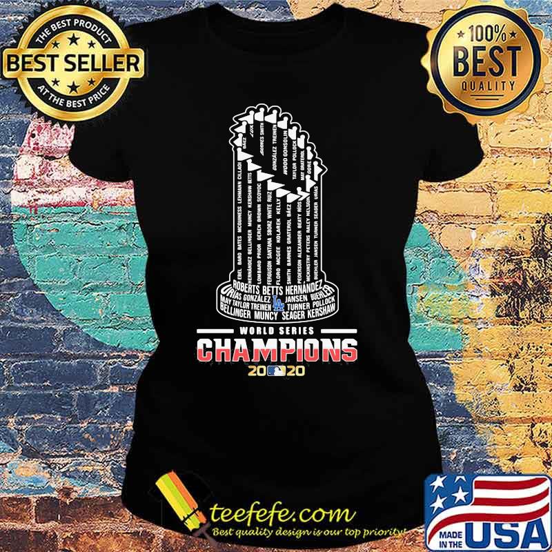 Los angeles dodgers world series champions 2020 logo s Ladies tee Los angeles dodgers world series champions 2020 logo s Ladies tee