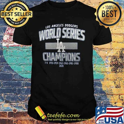 Los angeles dodgers world series champions 2020 shirt