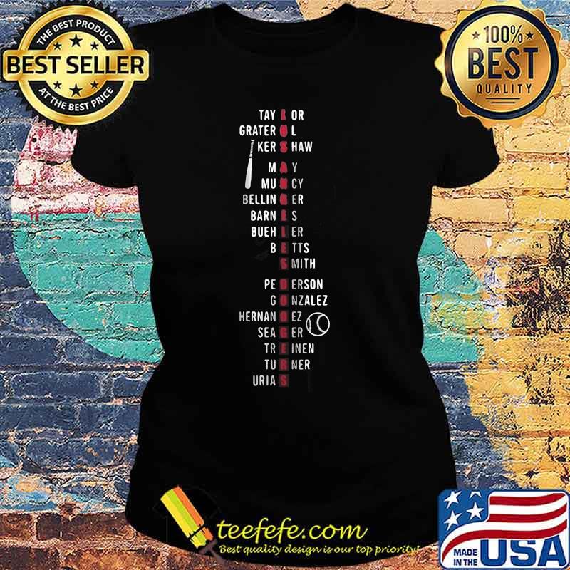 Los angeles dodgers world series champions baseball s Ladies tee Los angeles dodgers world series champions baseball s Ladies tee