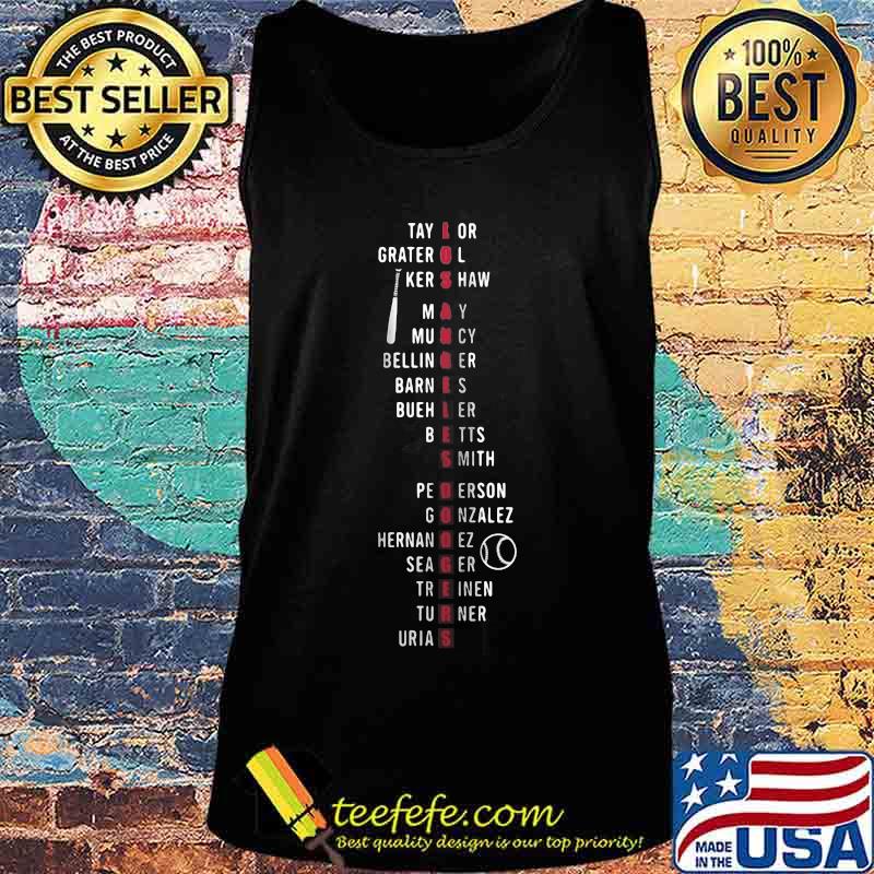 Los angeles dodgers world series champions baseball s Tank top Los angeles dodgers world series champions baseball s Tank top