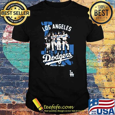 Los angeles dodgers world series champions pressed to kill shirt
