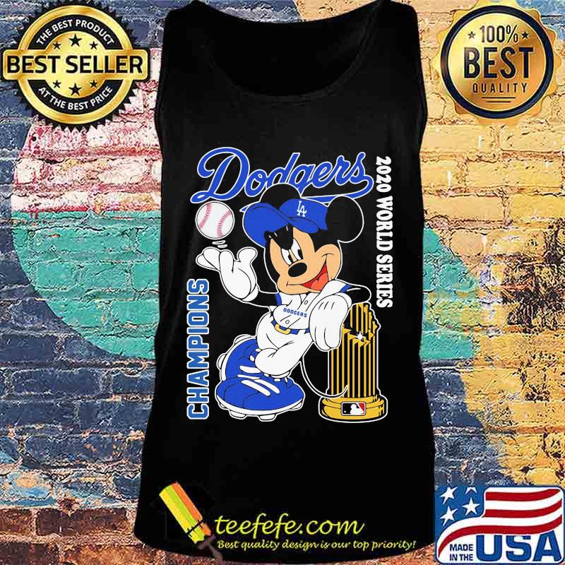 Los angeles dodgers world series mickey mouse disney baseball s Tank top Los angeles dodgers world series mickey mouse disney baseball s Tank top