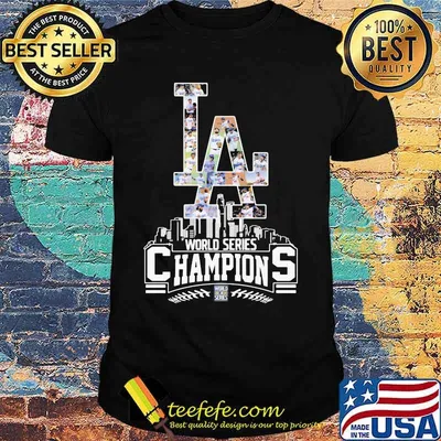 Los angeles dodgers world series world series champions shirt