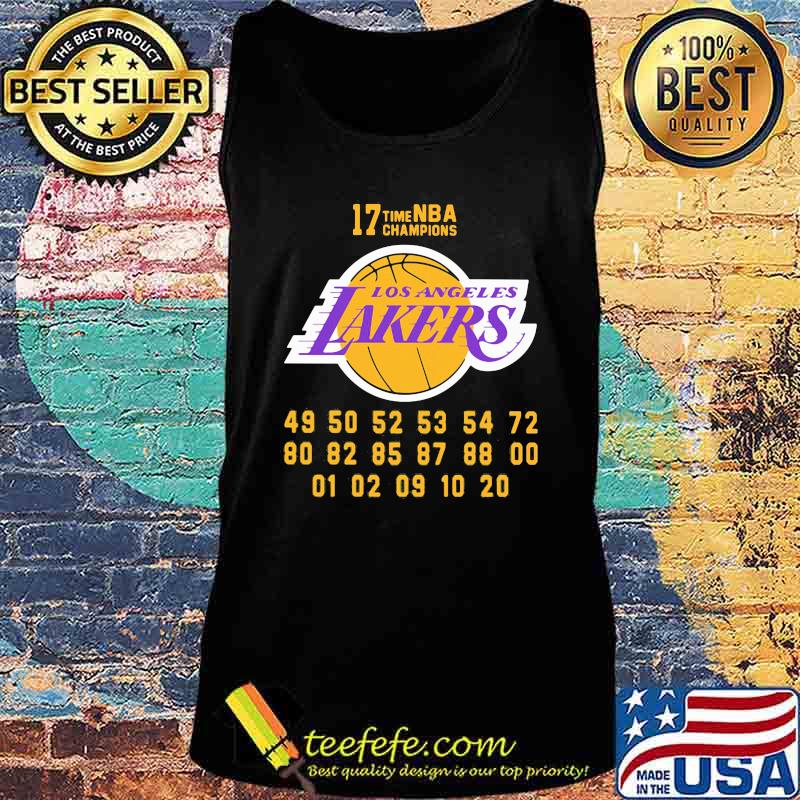 Los angeles lakers 17 time nba champions s Tank top Los angeles lakers 17 time nba champions s Tank top