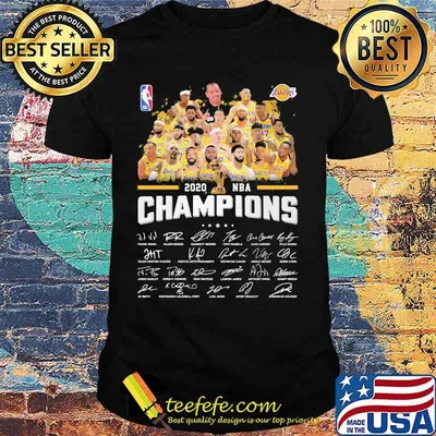 Los angeles lakers nba finals champions thank for the memories signatures shirt