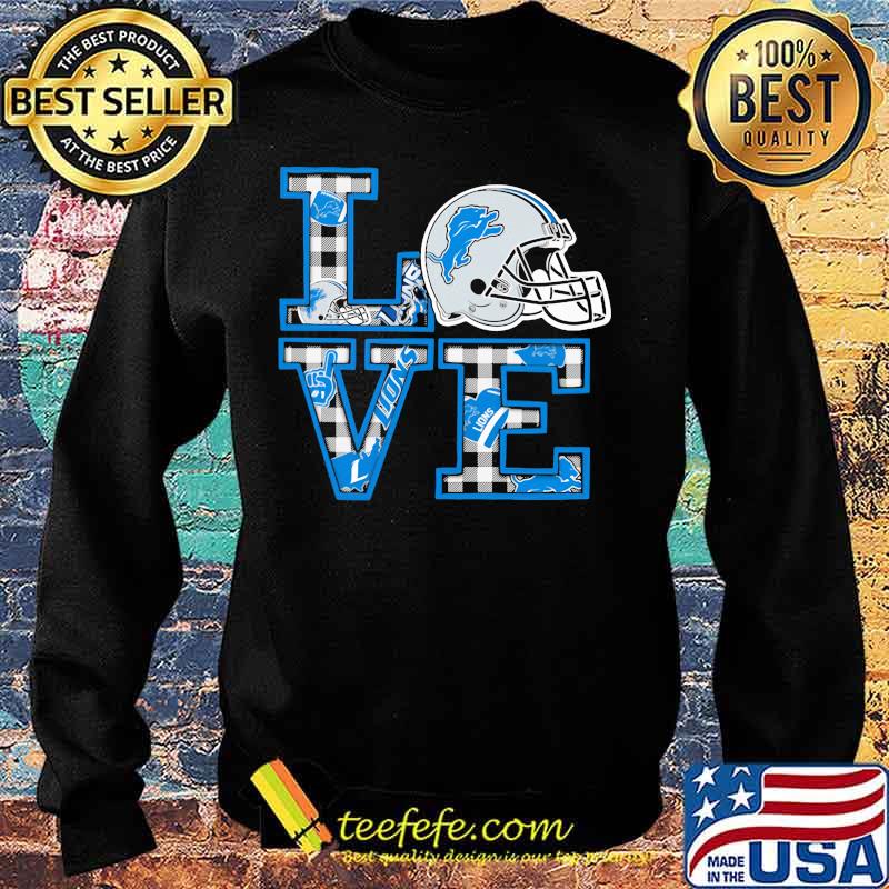 Love detroit lions football s Sweater Love detroit lions football s Sweater