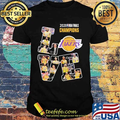 Love los angeles lakers 2020 nba finals champions shirt