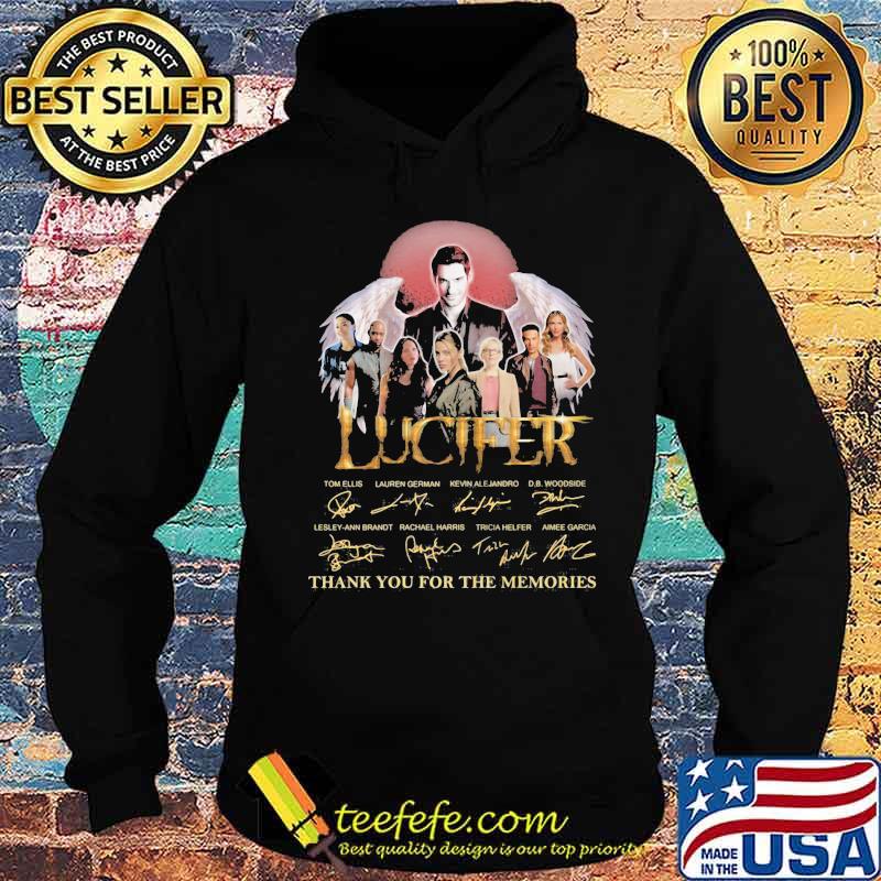 Lucifer thank for the memories signatures s Hoodie Lucifer thank for the memories signatures s Hoodie