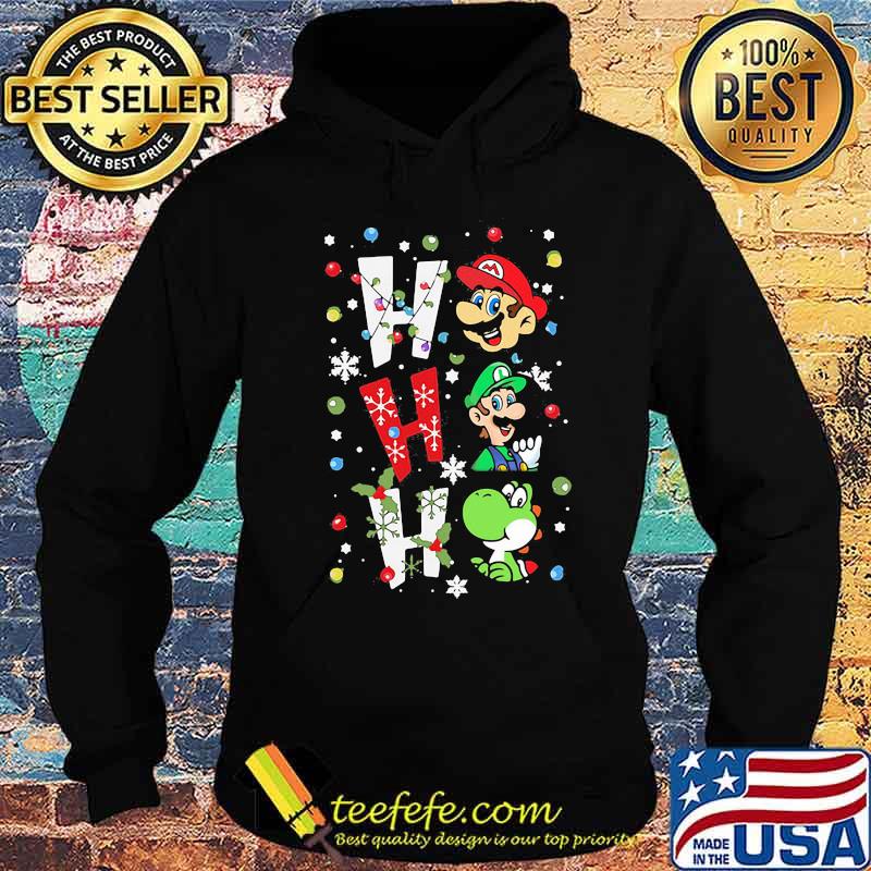 Mario ho ho ho merry christmas s Hoodie Mario ho ho ho merry christmas s Hoodie
