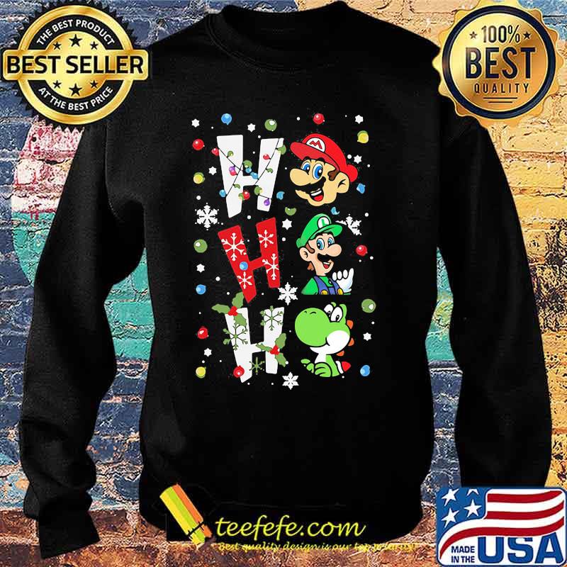 Mario ho ho ho merry christmas s Sweater Mario ho ho ho merry christmas s Sweater