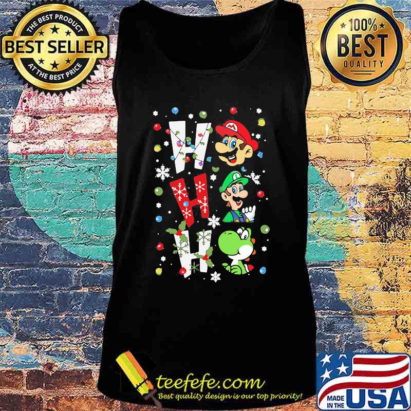 Mario ho ho ho merry christmas s Tank top Mario ho ho ho merry christmas s Tank top