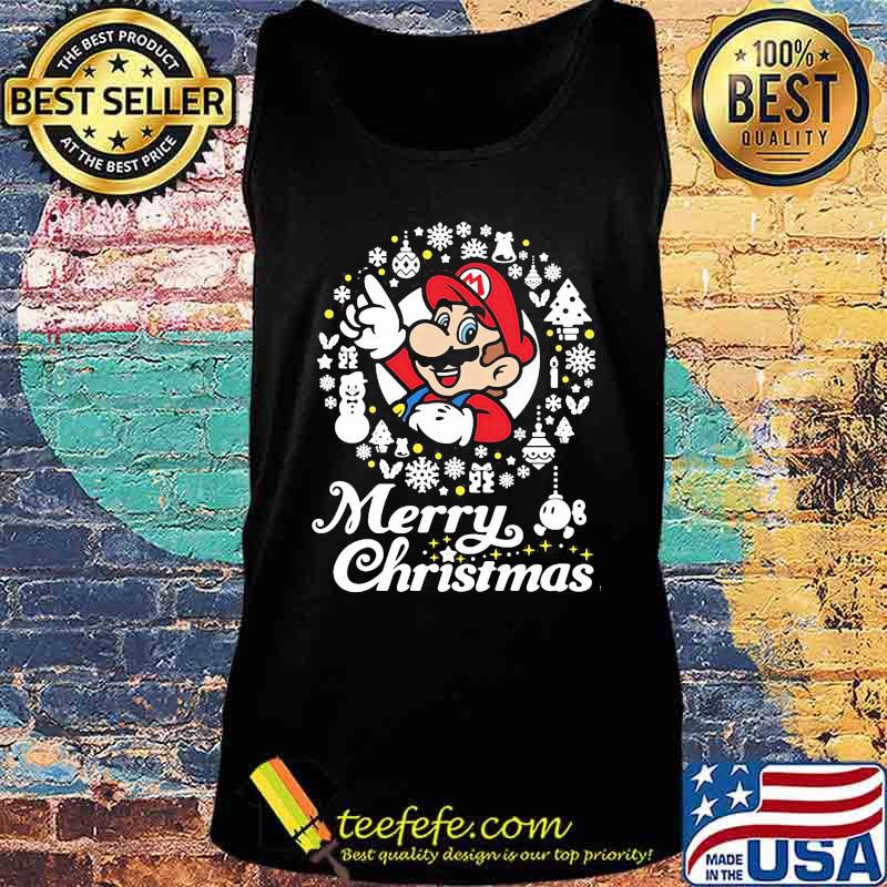 Mario ugly merry christmas s Tank top Mario ugly merry christmas s Tank top