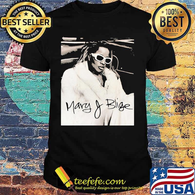 Mary j blige singer picture shirt