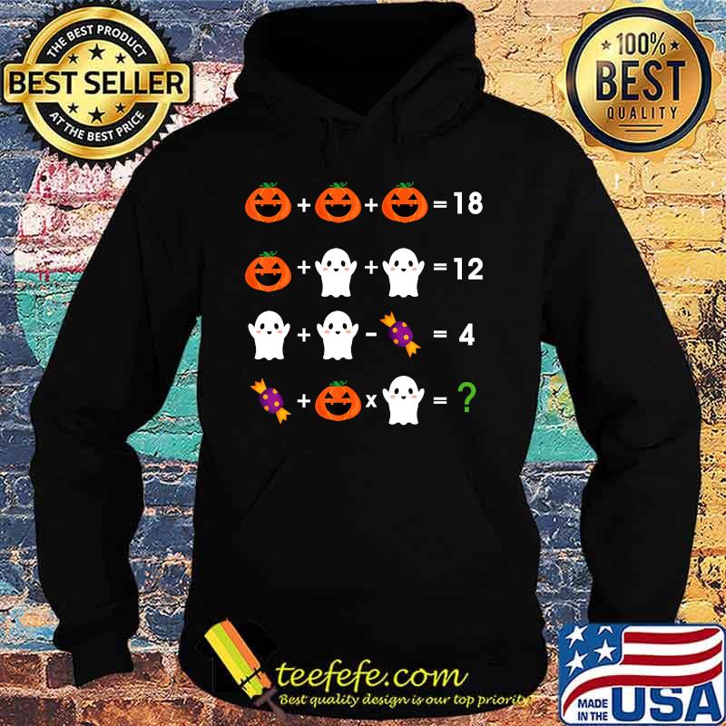 Math pumpkin ghost halloween s Hoodie Math pumpkin ghost halloween s Hoodie