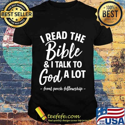 Mens Front Porch Fellowship Bible Completion T-Shirt