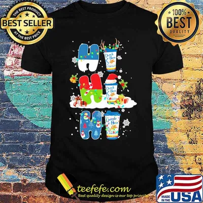 Merry christmas dutch bros coffee ho ho ho shirt