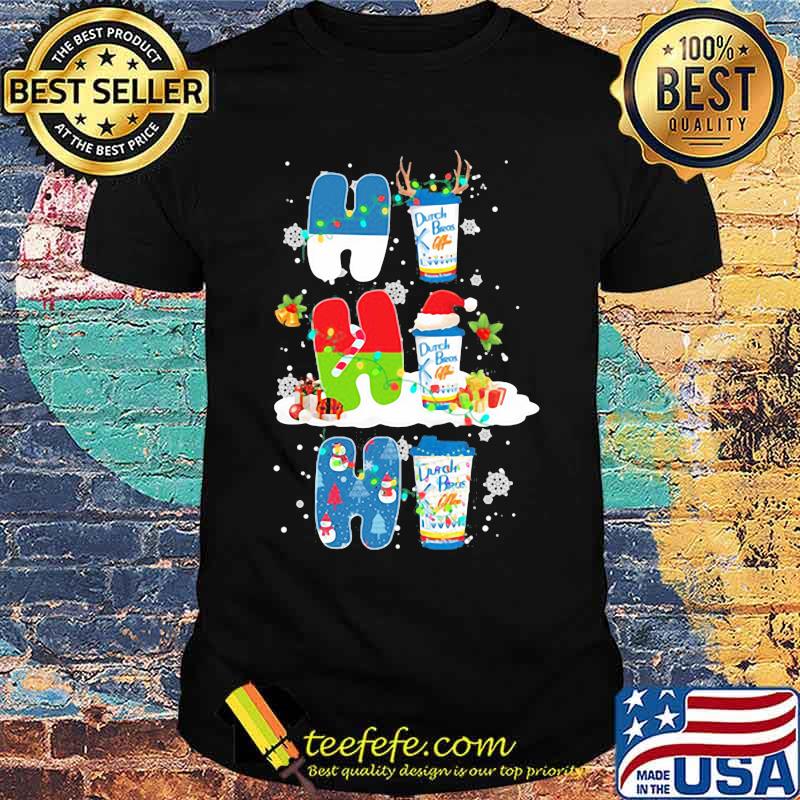 Merry christmas dutch bros coffee ho ho ho shirt
