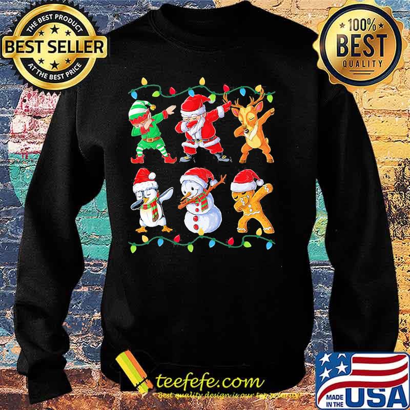 Merry christmas elf santa reindeer penguin snowman doll s Sweater Merry christmas elf santa reindeer penguin snowman doll s Sweater