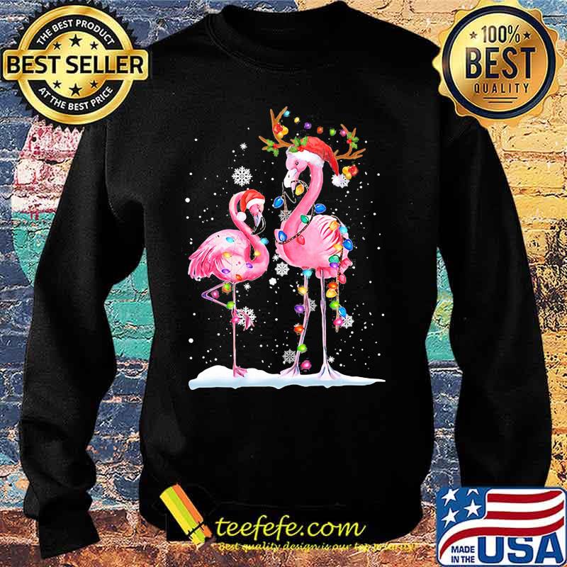 Merry christmas flamingo santa s Sweater Merry christmas flamingo santa s Sweater