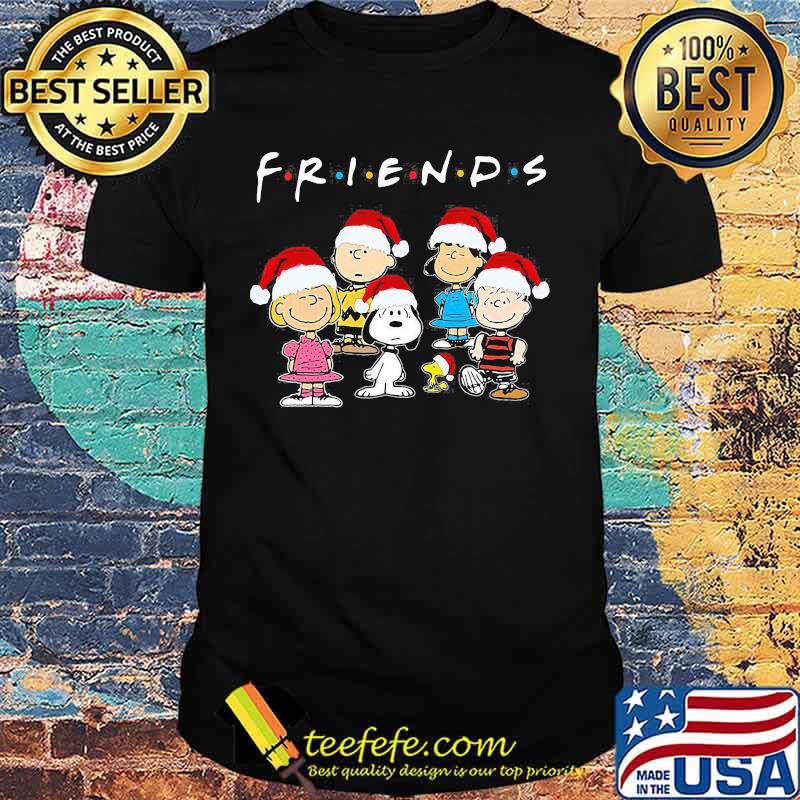 Merry christmas friends the peanuts shirt
