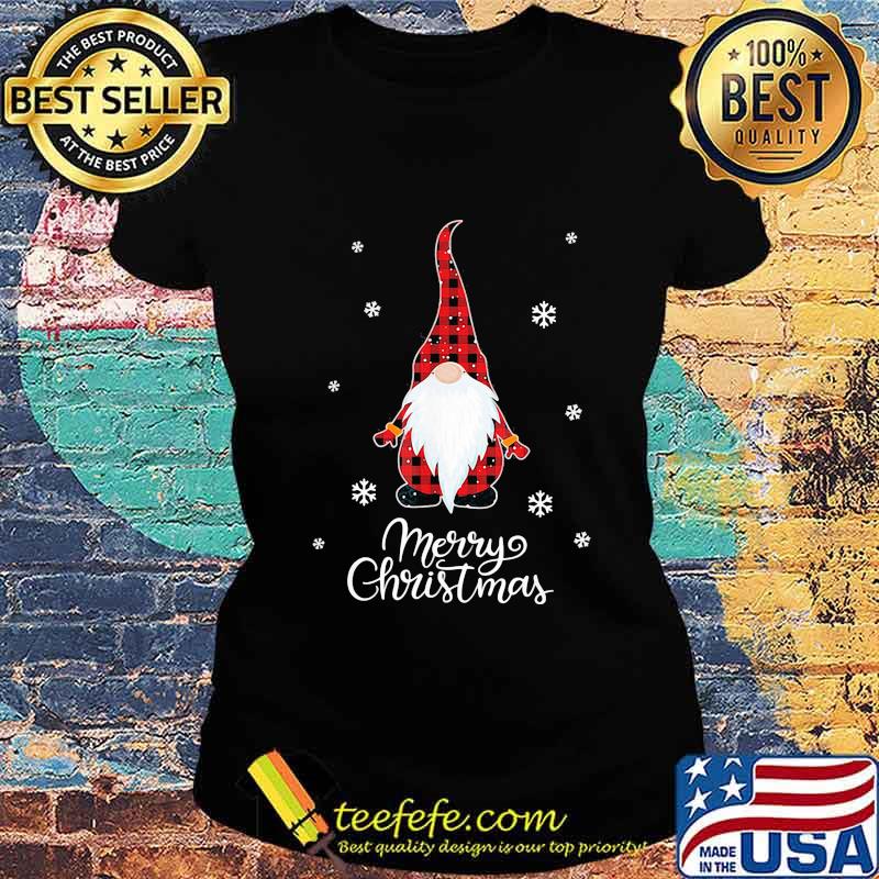 Merry christmas gnomes snow s Ladies tee Merry christmas gnomes snow s Ladies tee