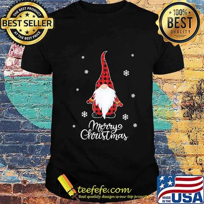 Merry christmas gnomes snow shirt