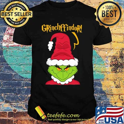 Merry christmas grinch santa grinchffindor shirt