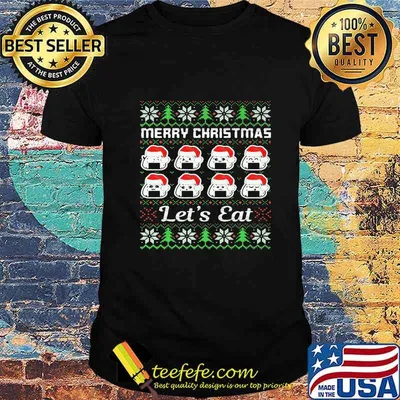 Merry Christmas Lets Cats Hat Shirt