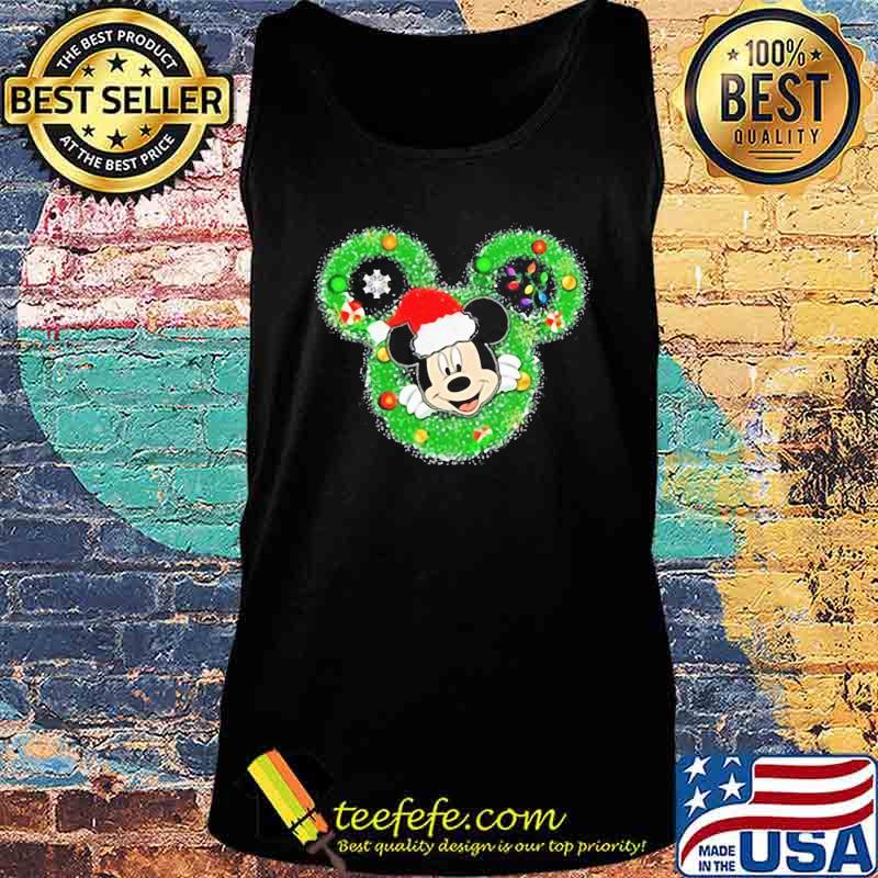 Merry christmas mickey mouse santa s Tank top Merry christmas mickey mouse santa s Tank top