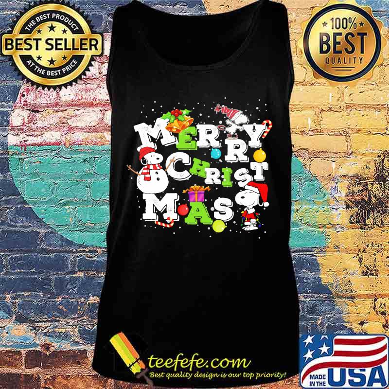 Merry christmas snoopy santa s Tank top Merry christmas snoopy santa s Tank top