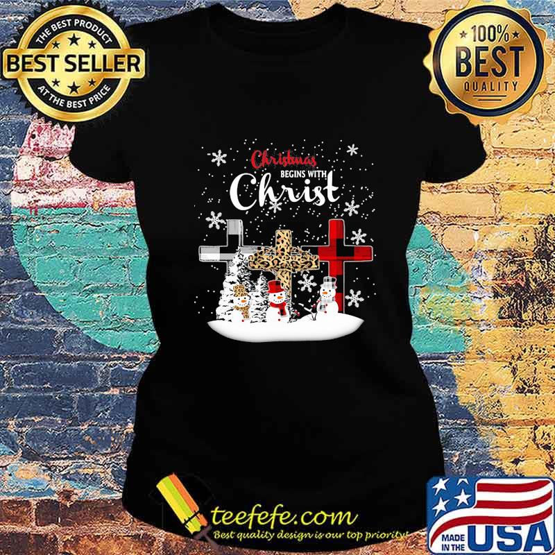 Merry christmas snowman leopard with christ 2020 s Ladies tee Merry christmas snowman leopard with christ 2020 s Ladies tee