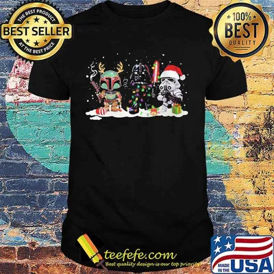Merry christmas star wars darth vader shirt