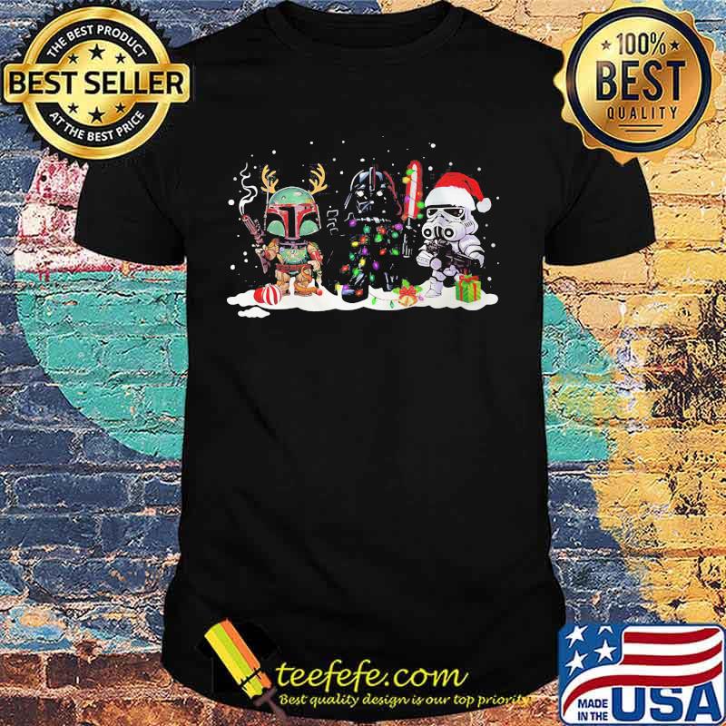 Merry christmas star wars darth vader shirt