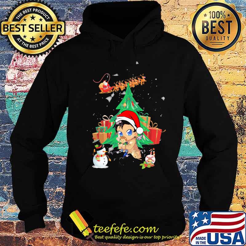 Merry christmas tree supernatural chibi s Hoodie Merry christmas tree supernatural chibi s Hoodie