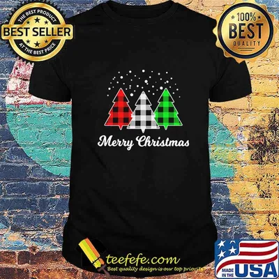 Merry christmas tree vintage shirt