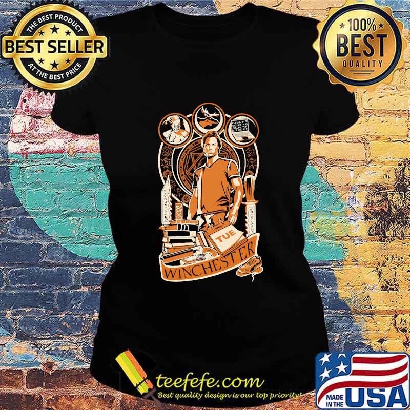 Merry christmas tue winchester vintage s Ladies tee Merry christmas tue winchester vintage s Ladies tee