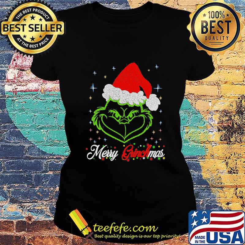 Merry grinchmas christmas grinch s Ladies tee Merry grinchmas christmas grinch s Ladies tee