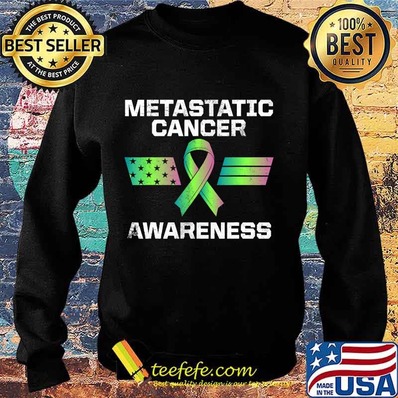 Metastatic Breast Cancer Awareness Strength US Warrior T-Shirt Sweater Metastatic Breast Cancer Awareness Strength US Warrior T-Shirt Sweater