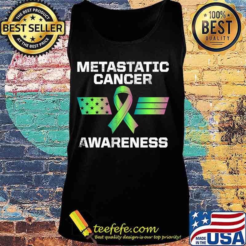 Metastatic Breast Cancer Awareness Strength US Warrior T-Shirt Tank top Metastatic Breast Cancer Awareness Strength US Warrior T-Shirt Tank top