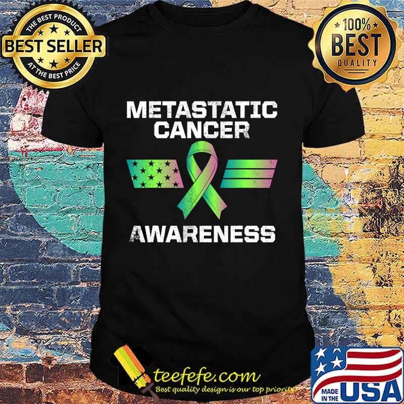 Metastatic Breast Cancer Awareness Strength US Warrior T-Shirt Metastatic Breast Cancer Awareness Strength US Warrior T-Shirt