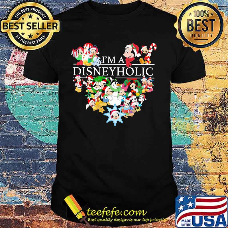 Mickey mouse i'm a disney aholic shirt